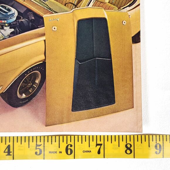 1969 Mercury Cyclone CJ 428 Vintage Print Ad Hot Rod Magazine Muscle Car Decor - Picture 5 of 6